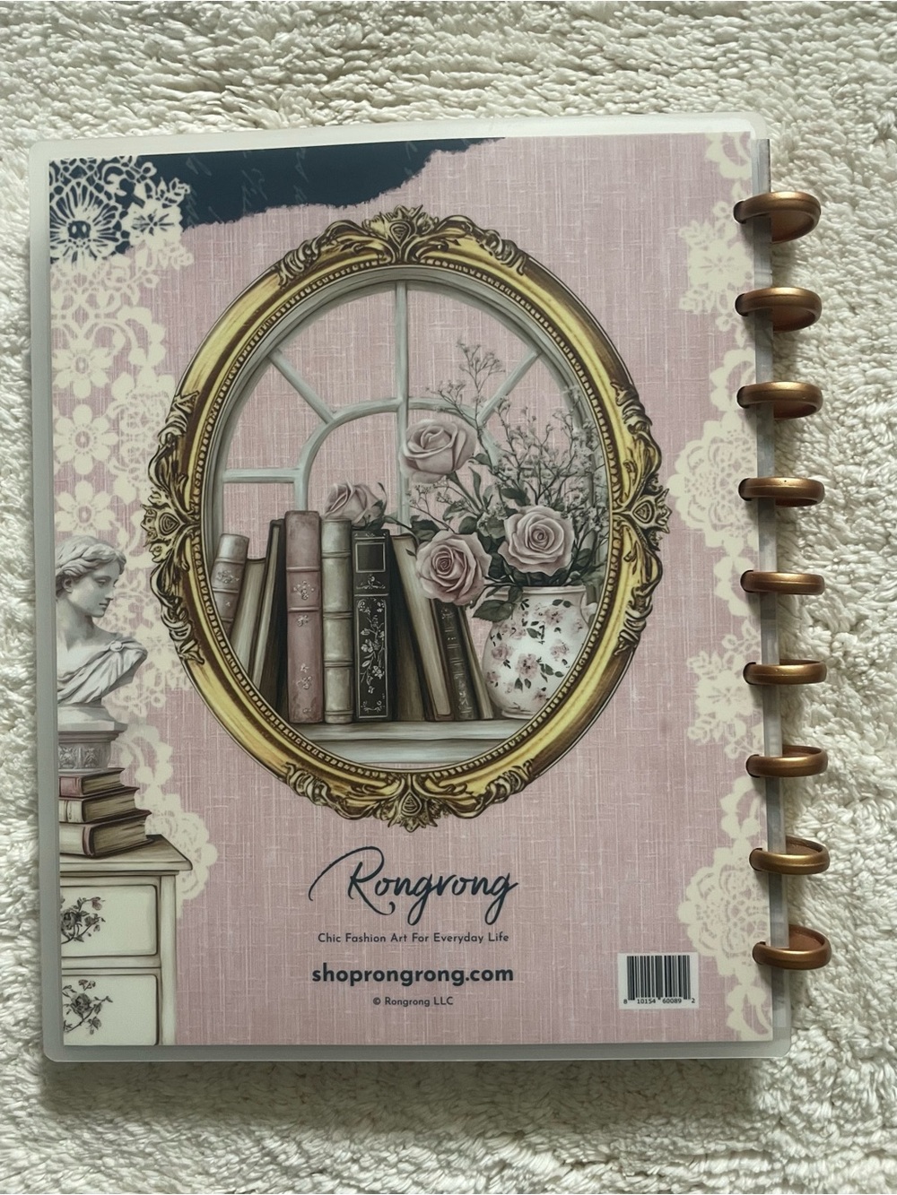 Rongrong All Booked Up A Book Lover's Journal III Discbound Reading Tracker New - Picture 2 of 9